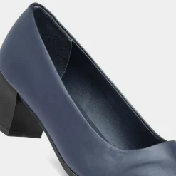 Venus Womens Navy Court Shoe*Softlites Outlet