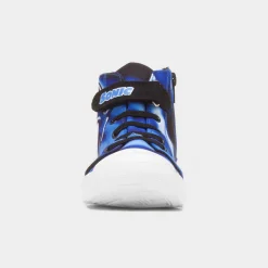 Akira Kids Blue Hi Top Canvas*Sonic The Hedgehog Fashion
