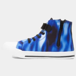 Akira Kids Blue Hi Top Canvas*Sonic The Hedgehog Fashion