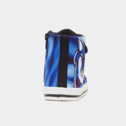 Akira Kids Blue Hi Top Canvas*Sonic The Hedgehog Fashion