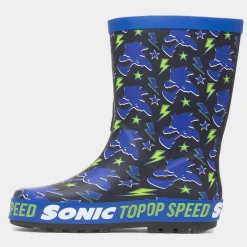 Blake Kids Blue Welly*Sonic The Hedgehog Sale
