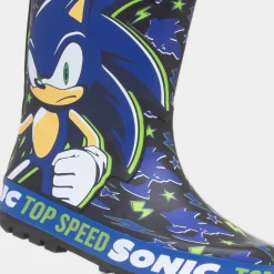 Blake Kids Blue Welly*Sonic The Hedgehog Sale
