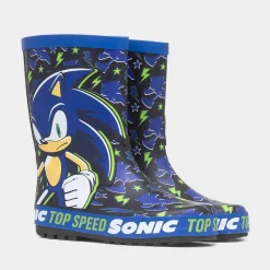 Blake Kids Blue Welly*Sonic The Hedgehog Sale