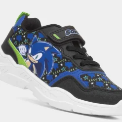 Kai Kids Black Trainer*Sonic The Hedgehog Fashion
