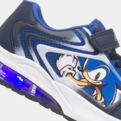 Kids Blue Light Up Trainer*Sonic The Hedgehog Clearance