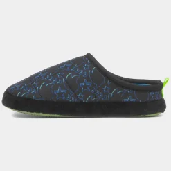Kids Black Mule Slipper*Sonic The Hedgehog Best