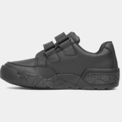 Boys Black School Shoe*Spider-Man Clearance