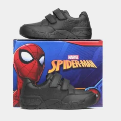 Boys Black School Shoe*Spider-Man Clearance
