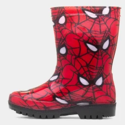 Echo Kids Red PVC Welly*Spider-Man Outlet