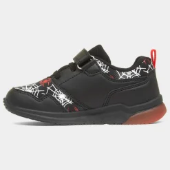Kids Black Light Up Trainer*Spider-Man Hot