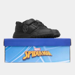 Kids Black School Shoes*Spider-Man Best