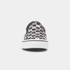 Kids Black Slip On Canvas*Spider-Man Hot