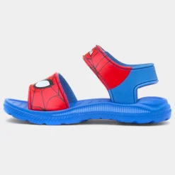 Kids Blue Easy Fasten EVA Sandal*Spider-Man Sale