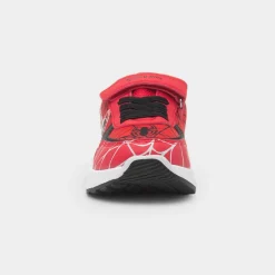 Kids Red Easy Fasten Light Up Trainer*Spider-Man New