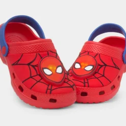 Kids Red Light Up EVA Clog*Spider-Man Outlet
