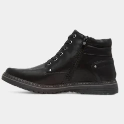 Cascade Mens Black Lace Up Boot*Stone Creek Sale