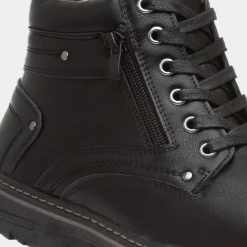 Cascade Mens Black Lace Up Boot*Stone Creek Sale