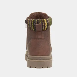 Arthur Kids Brown Zip Up Boot*Stone Creek Junior Hot
