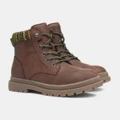 Arthur Kids Brown Zip Up Boot*Stone Creek Junior Hot