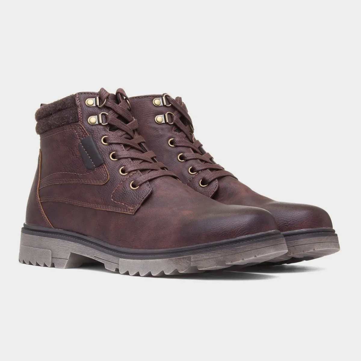 Nevada Mens Brown Lace Up Boot*Stone Creek New
