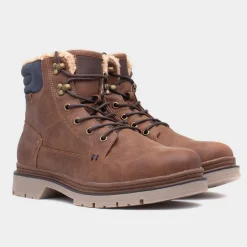 Ramon Mens Tan Warm Lined Boot*Stone Creek New
