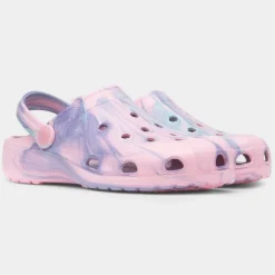 Summer Womens Pink Marble EVA Clog*shoezone Sale