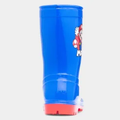 Kids Blue Welly*Super Mario Hot