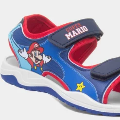 Kids Multi Easy Fasten Sandal*Super Mario Outlet