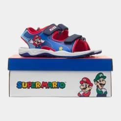 Kids Multi Easy Fasten Sandal*Super Mario Outlet