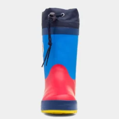 Kids Multi Warm Lined Welly*Super Mario New