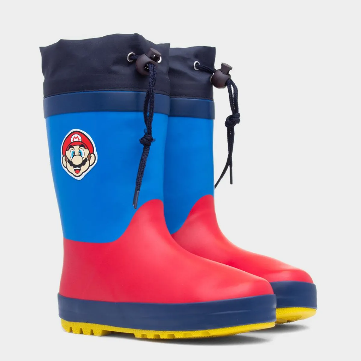 Kids Multi Warm Lined Welly*Super Mario New