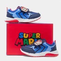 Kids Navy Light Up Trainer*Super Mario Online