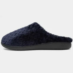 Cal Mens Navy Mule*The Slipper Company Hot