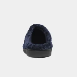 Cal Mens Navy Mule*The Slipper Company Hot