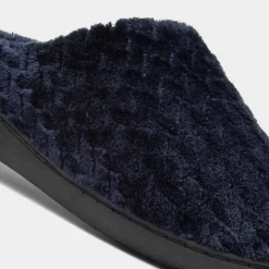 Cal Mens Navy Mule*The Slipper Company Hot