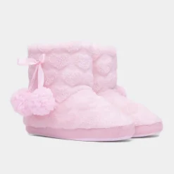 Cherish Girls Pink Bootie*The Slipper Company Sale