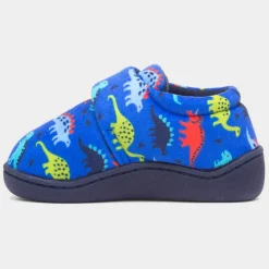 Chip Boys Blue Slipper*The Slipper Company Online