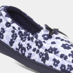 Colette Womens Navy Moccasin*The Slipper Company Fashion