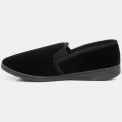 Ian Mens Black Twin Gusset*The Slipper Company Clearance