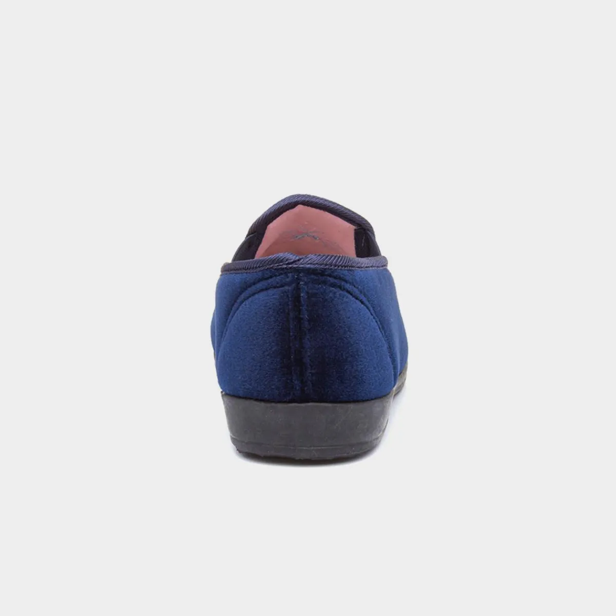 Ida Womens Navy Twin Gusset*The Slipper Company Outlet
