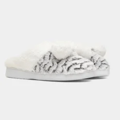 Isla Womens' Grey Mule*The Slipper Company Best