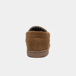 Issac Mens Brown Moccasin*The Slipper Company Clearance