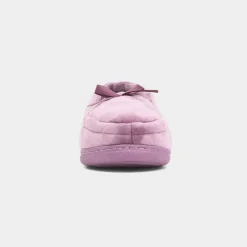 Leah Womens Purple Moccasin*The Slipper Company Discount