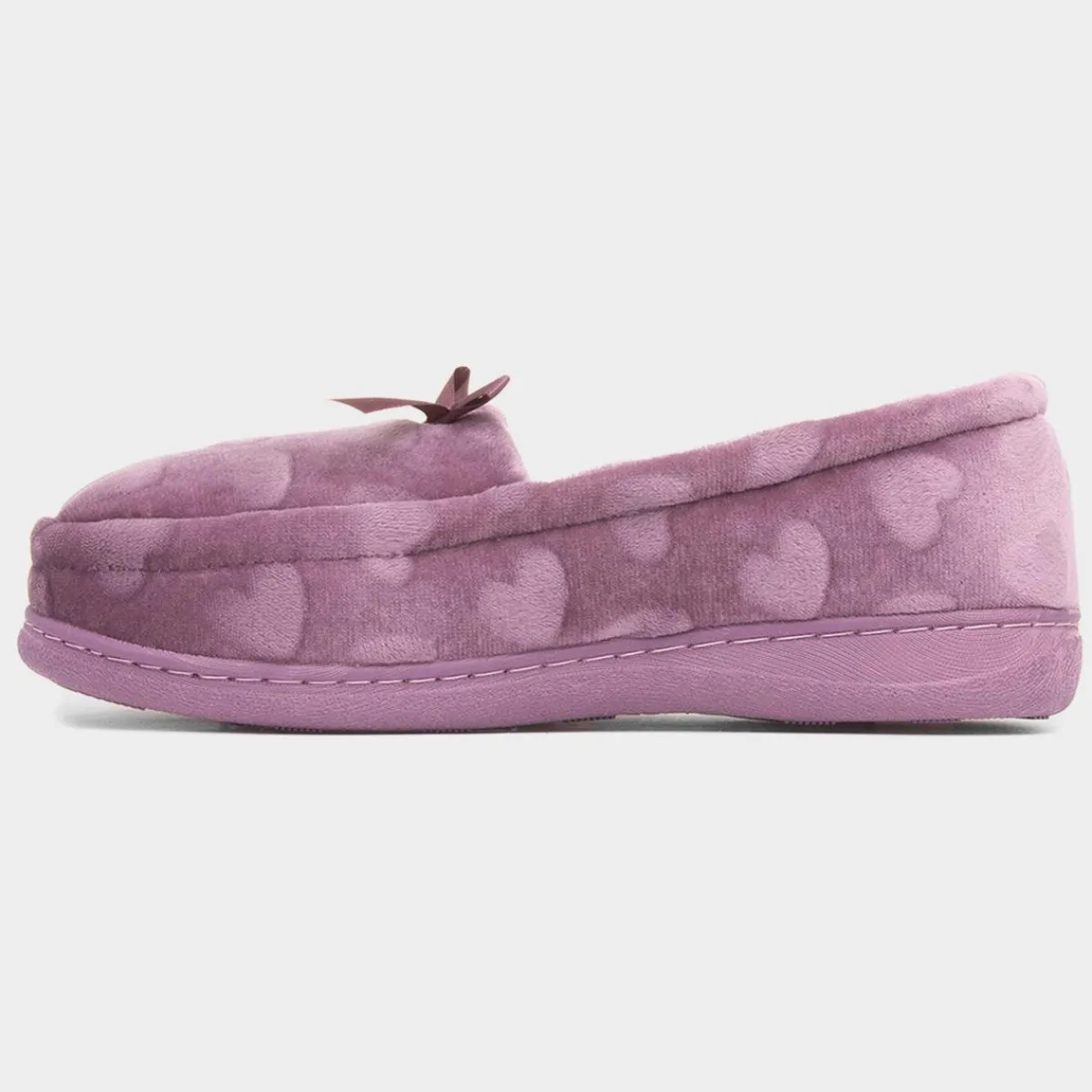 Leah Womens Purple Moccasin*The Slipper Company Discount