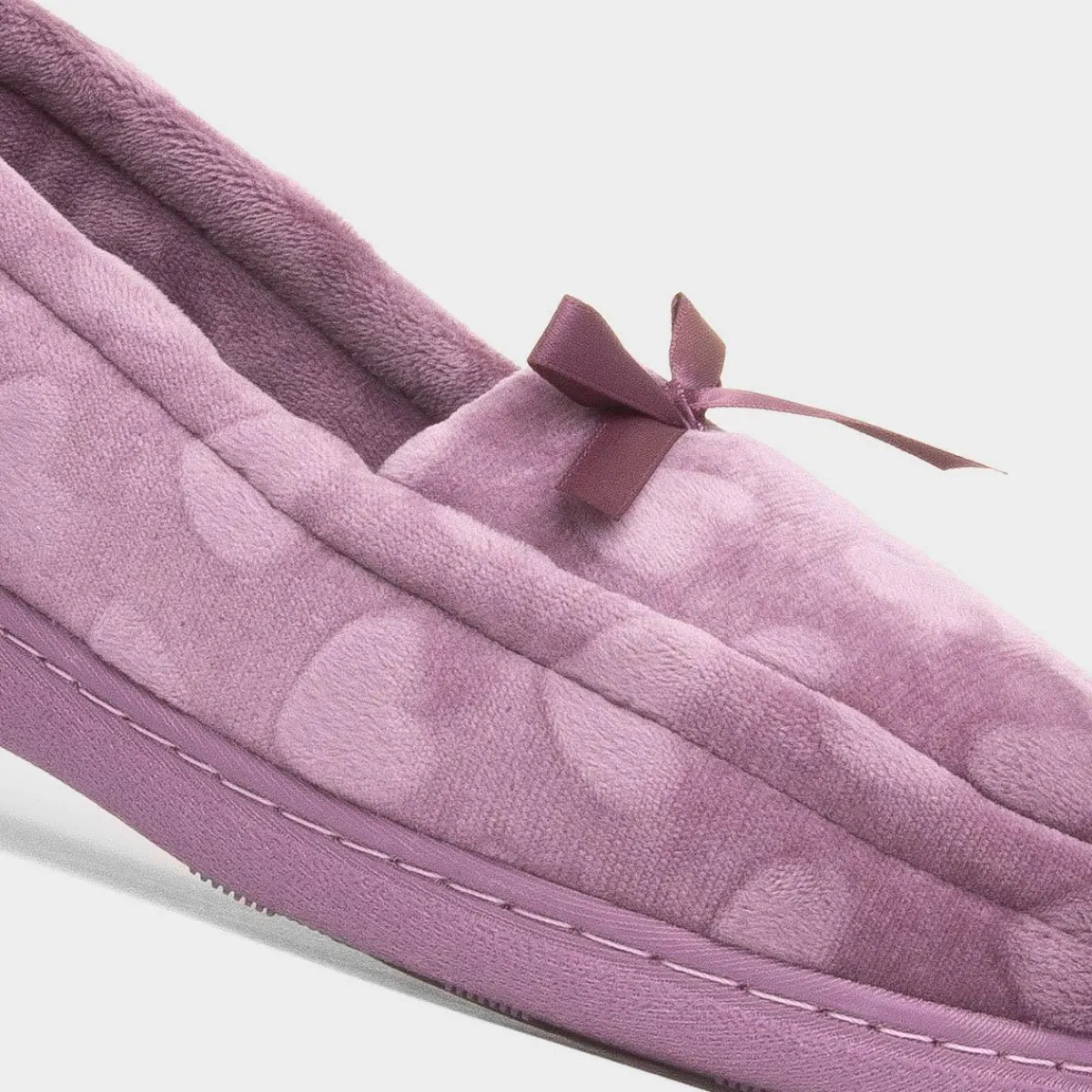 Leah Womens Purple Moccasin*The Slipper Company Discount