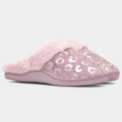 Lillian Womens Pink Mule*The Slipper Company Hot