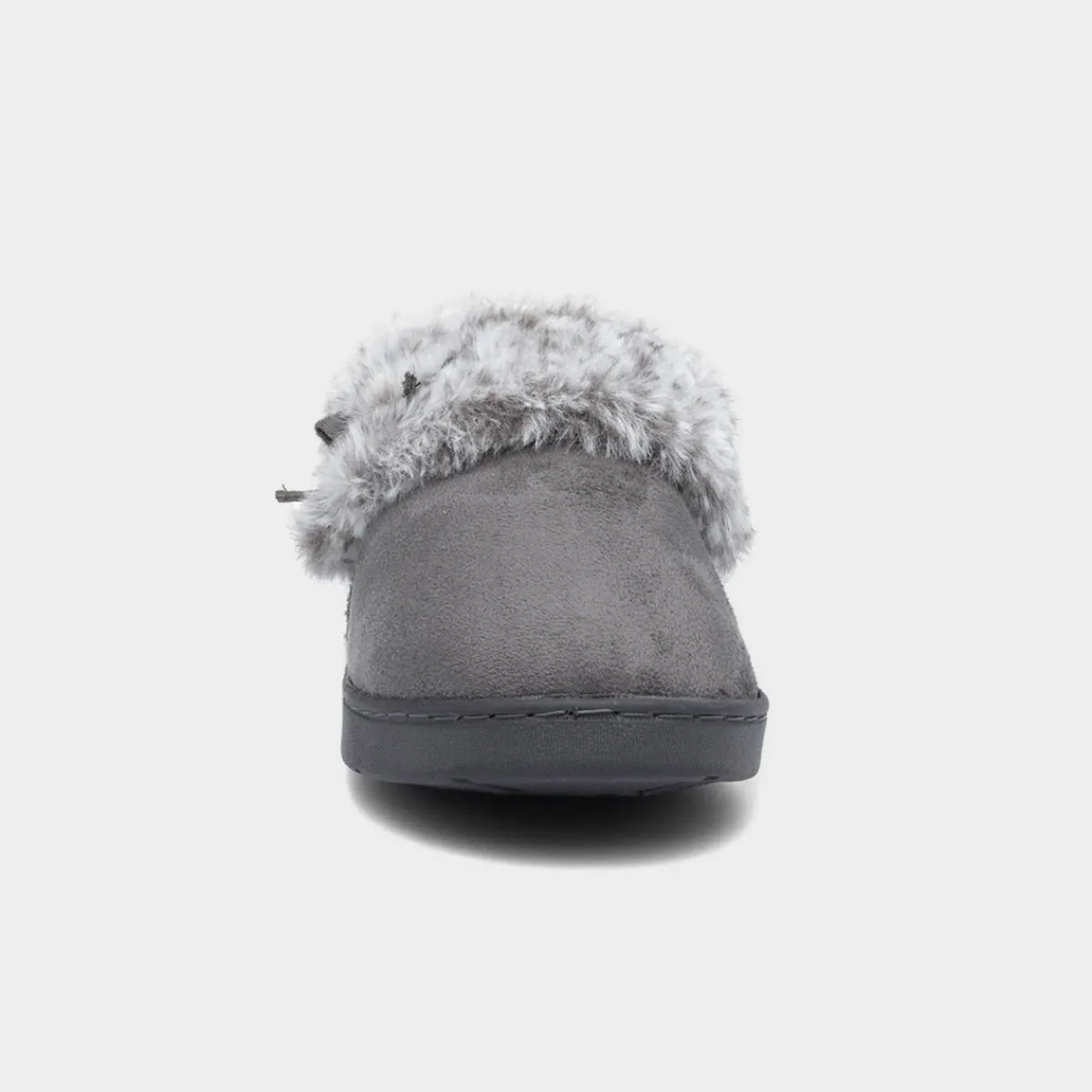 Liza Womens Grey Full Slipper*The Slipper Company Fashion