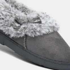Liza Womens Grey Full Slipper*The Slipper Company Fashion