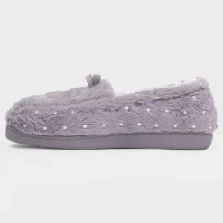Loretta Womens Mink Moccasin*The Slipper Company Best