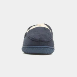 Otis Boys Navy Slipper*The Slipper Company Outlet